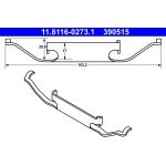 Feder, Bremssattel 11.8116-0273.1 Feder, Bremssattel 11.8116-0273.1