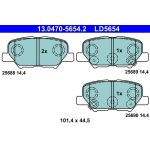 ATE Bremsbelagsatz 13.0470-5654.2 ATE Bremsbelagsatz 13.0470-5654.2