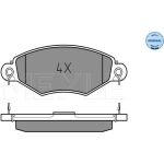 MEYLE Bremsbelagsatz Renault Kangoo 97-/Xsara/206 252198018 MEYLE Bremsbelagsatz Renault Kangoo 97-/Xsara/206 252198018