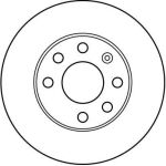 TRW Bremsscheibe DF1609