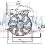 Nissens Kühlerlüfter PKW 85202 Nissens Kühlerlüfter PKW 85202