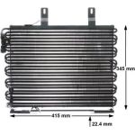 Kondensator, Klimaanlage AC 159 000S Kondensator, Klimaanlage AC 159 000S
