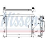 Wasserkühler PKW 606845 Wasserkühler PKW 606845