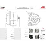 A0142 AS-PL Lichtmaschine (Generator) A0142