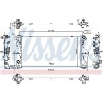 Wasserkühler PKW 606756 Wasserkühler PKW 606756