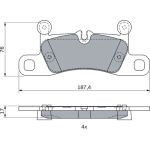 Bosch Bremsbelag 0 986 495 371 Bosch Bremsbelag 0 986 495 371