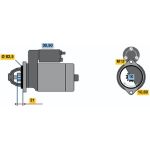 Bosch Starter 0 986 017 420 Bosch Starter 0 986 017 420