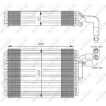Verdampfer, Klimaanlage 36030 Verdampfer, Klimaanlage 36030
