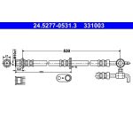 ATE Bremsschlauch 24.5277-0531.3 ATE Bremsschlauch 24.5277-0531.3