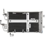 MAHLE Kondensator, Klimaanlage AC 400 000P MAHLE Kondensator, Klimaanlage AC 400 000P