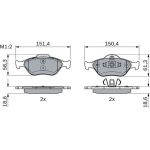0 986 424 034 Bosch Bremsbelag 0 986 424 034 0 986 424 034 Bosch Bremsbelag 0 986 424 034