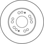 TRW Bremsscheibe DF2718 TRW Bremsscheibe DF2718