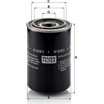 MANN-FILTER Filter LKW W 929/3 MANN-FILTER Filter LKW W 929/3