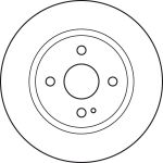 Bremsscheibe Mazda S. 2 07 DF4966