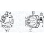 Magneti Marelli Lichtmaschine 063730551010 Magneti Marelli Lichtmaschine 063730551010