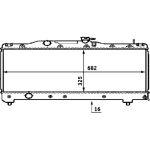 MAHLE Kühler, Motorkühlung CR 533 000S MAHLE Kühler, Motorkühlung CR 533 000S