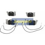 Japanparts Bremsbeläge PA-0602AF Japanparts Bremsbeläge PA-0602AF