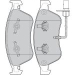 Valeo Bremsbelagsatz 598845 Valeo Bremsbelagsatz 598845