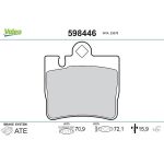 Valeo Bremsbelagsatz 598446