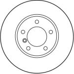 Bremsscheibe Bmw P. E39 96- Wen DF2769 Bremsscheibe Bmw P. E39 96- Wen DF2769