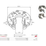 Gleichrichter, Generator ARC6054 Gleichrichter, Generator ARC6054