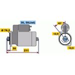 Bosch Starter 0 001 121 008 Bosch Starter 0 001 121 008