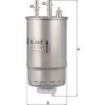 MAHLE Kraftstofffilter KL 567 MAHLE Kraftstofffilter KL 567
