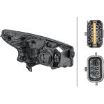 1EE 011 565-151 SCHEINWERFER L H4/LED HELLA 1EE 011 565-151 SCHEINWERFER L H4/LED HELLA