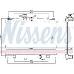 Wasserkühler PKW 68735 Wasserkühler PKW 68735