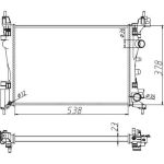 NRF Kühler 55341A NRF Kühler 55341A