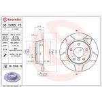 11 482 014M Bremsscheibe HA Brembo Max 08.5366.76 11 482 014M Bremsscheibe HA Brembo Max 08.5366.76