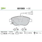 VALEO Bremsbeläge 601069 VALEO Bremsbeläge 601069