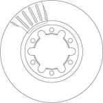 83 481 050 Bremsscheibe VA DF7237 83 481 050 Bremsscheibe VA DF7237