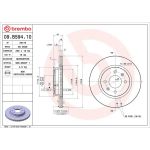 80 481 032 Bremsscheibe VA 09.B594.10 80 481 032 Bremsscheibe VA 09.B594.10