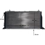 MAHLE Kühler, Motorkühlung CR 397 000S MAHLE Kühler, Motorkühlung CR 397 000S