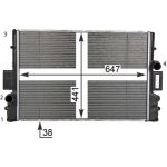 Kühler, Motorkühlung CR 1551 000P Kühler, Motorkühlung CR 1551 000P