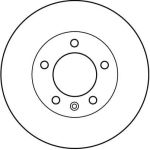 Bremsscheibe Opel/Renault T. Ma DF4234 Bremsscheibe Opel/Renault T. Ma DF4234