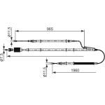 Handbremsseil 1987482805 Handbremsseil 1987482805