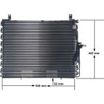 Kondensator, Klimaanlage AC 357 000S Kondensator, Klimaanlage AC 357 000S