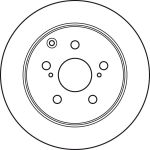 Bremsscheibe Toyota T. Avensis 2,2D DF4927