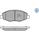 MEYLE Bremsbelagsatz Toyota Hi-Lux 05- Mit Sensor 025 245 2316/W MEYLE Bremsbelagsatz Toyota Hi-Lux 05- Mit Sensor 025 245 2316/W