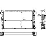 MAHLE Kühler, Motorkühlung CR 226 000P MAHLE Kühler, Motorkühlung CR 226 000P