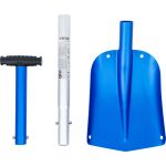 BGS Aluminium-Schneeschaufel mit steckbarem Schnellverschluss-Stiel 2139
