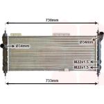 Van Wezel Motorkühler 37002203 Van Wezel Motorkühler 37002203