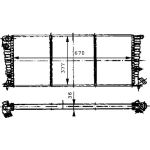 MAHLE Kühler, Motorkühlung CR 471 000S