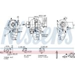 NISSENS Turbolader 93350 NISSENS Turbolader 93350