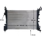Kühler, Motorkühlung CR 1121 000S Kühler, Motorkühlung CR 1121 000S