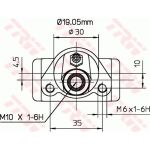 TRW Radbremszylinder BWD110 TRW Radbremszylinder BWD110
