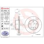 11 481 053 Bremsscheibe VA 09.9750.11