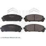 Bremsbelagsatz Toyota P. Rav 4 2.0-2.2 D4-D 12 ADT342212 Bremsbelagsatz Toyota P. Rav 4 2.0-2.2 D4-D 12 ADT342212